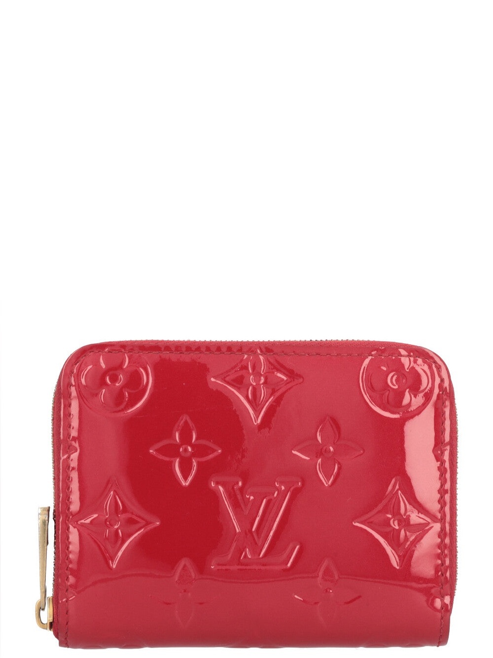 Louis Vuitton Small Zippy Wallet Red Vernis